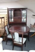 A Stag dining room suite comprising of table,