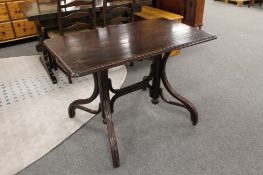 A Bentwood bar table