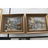 Two oil paintings signed Burnett,