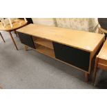 A light oak contemporary sideboard