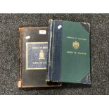 Two antiquarian volumes - Borough of Mansfield Oaths of Justices.