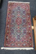 A Persian rug,