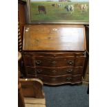 A nineteenth century pine bureau