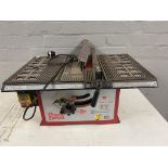 A ten inch power Devil table saw