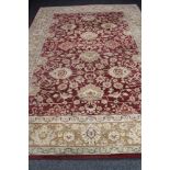 A modern Persian design carpet