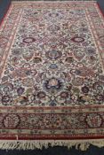 A machined eastern carpet,