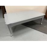 A painted low table