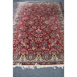 An eastern machined rug,