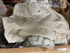 A box of Phaze Clothing -zip jackets