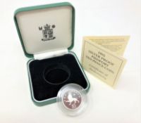 Royal Mint - 1992 Silver proof Piedfort ten pence coin