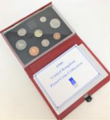 Royal Mint - United Kingdom proof coin collection 1990 (red)