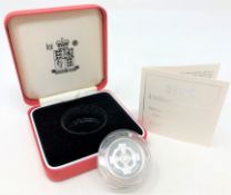 Royal Mint - 1996 United Kingdom silver proof Piedfort one pound coin