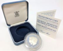 Royal Mint - Silver proof coin commemorating the marriage of His Royal Highness The Prince of Wales