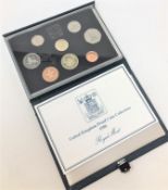 Royal Mint - United Kingdom proof coin collection 1986 (blue)