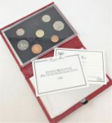 Royal Mint - United Kingdom proof coin collection 1988 (red)