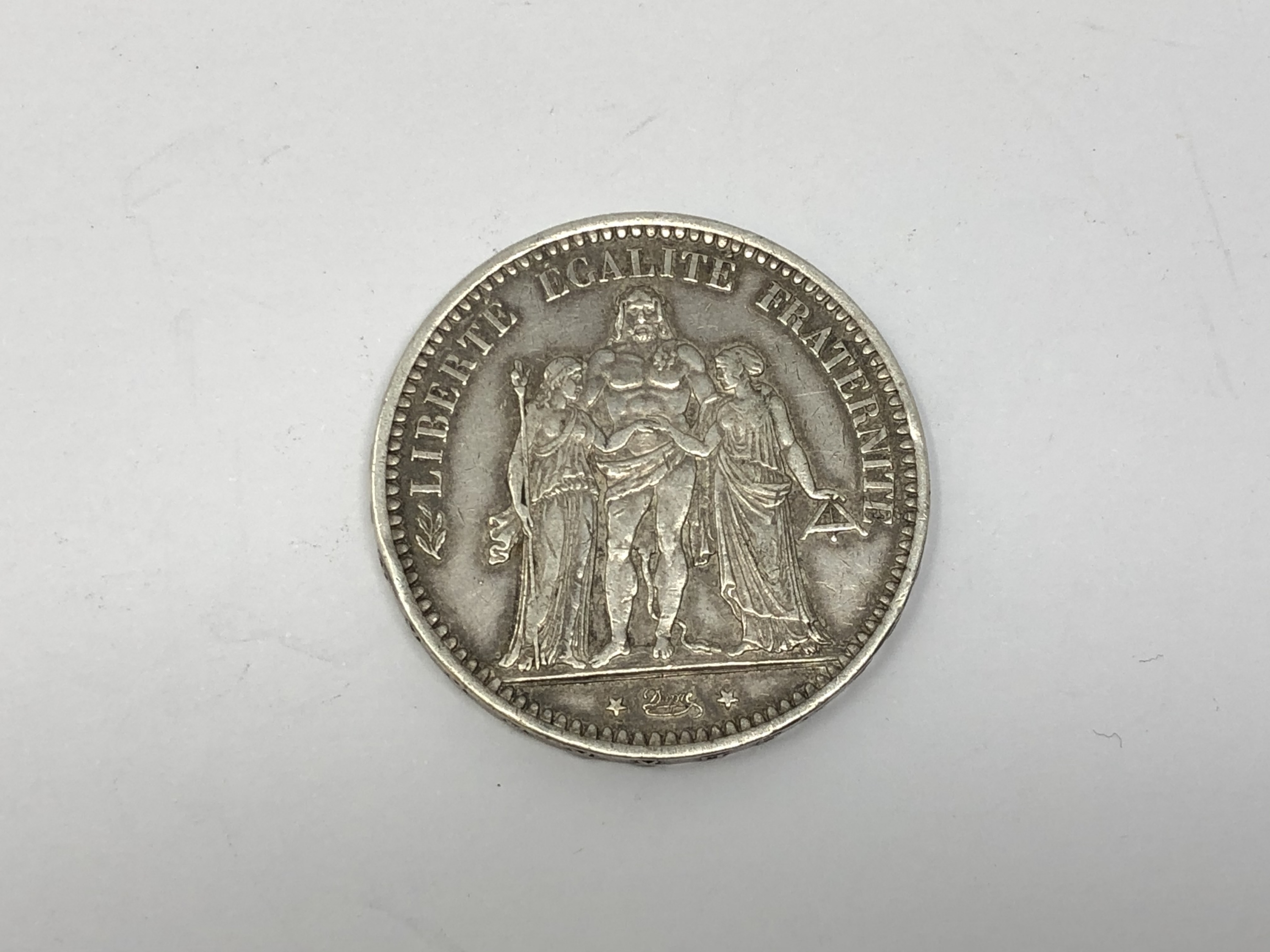 An 1873 5 Francs