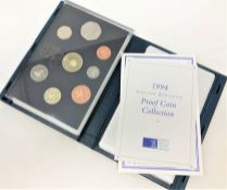 Royal Mint - United Kingdom proof coin collection 1994 (blue)