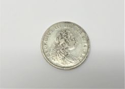 A George III five shilling dollar 1805, monarch bust to front,