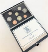 Royal Mint - United Kingdom proof coin collection 1986 (blue)