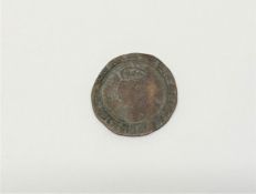 An Elizabeth I copper coin