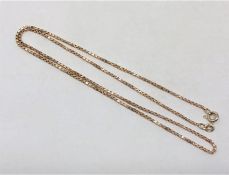 A 9ct gold necklace, 4.7g.