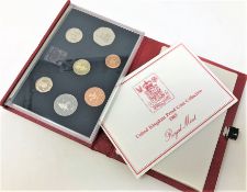 Royal Mint - United Kingdom proof coin collection 1985 (red)