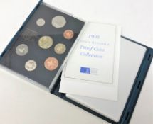 Royal Mint - United Kingdom proof coin collection 1995 (blue)