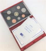 Royal Mint - United Kingdom proof coin collection 1994(red)