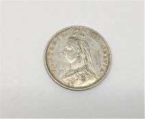 An 1887 half Crown