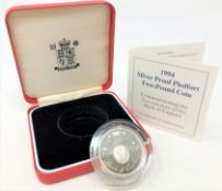 Royal Mint - 1994 silver proof Piedfort two pound coin