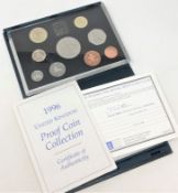 Royal Mint - United Kingdom proof coin collection 1996 (blue)