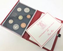 Royal Mint - United Kingdom proof coin collection 1987 (blue)