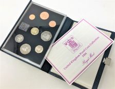 Royal Mint - United Kingdom proof coin collection 1984 (blue)