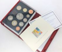 Royal Mint - United Kingdom proof coin collection 1998 (red)