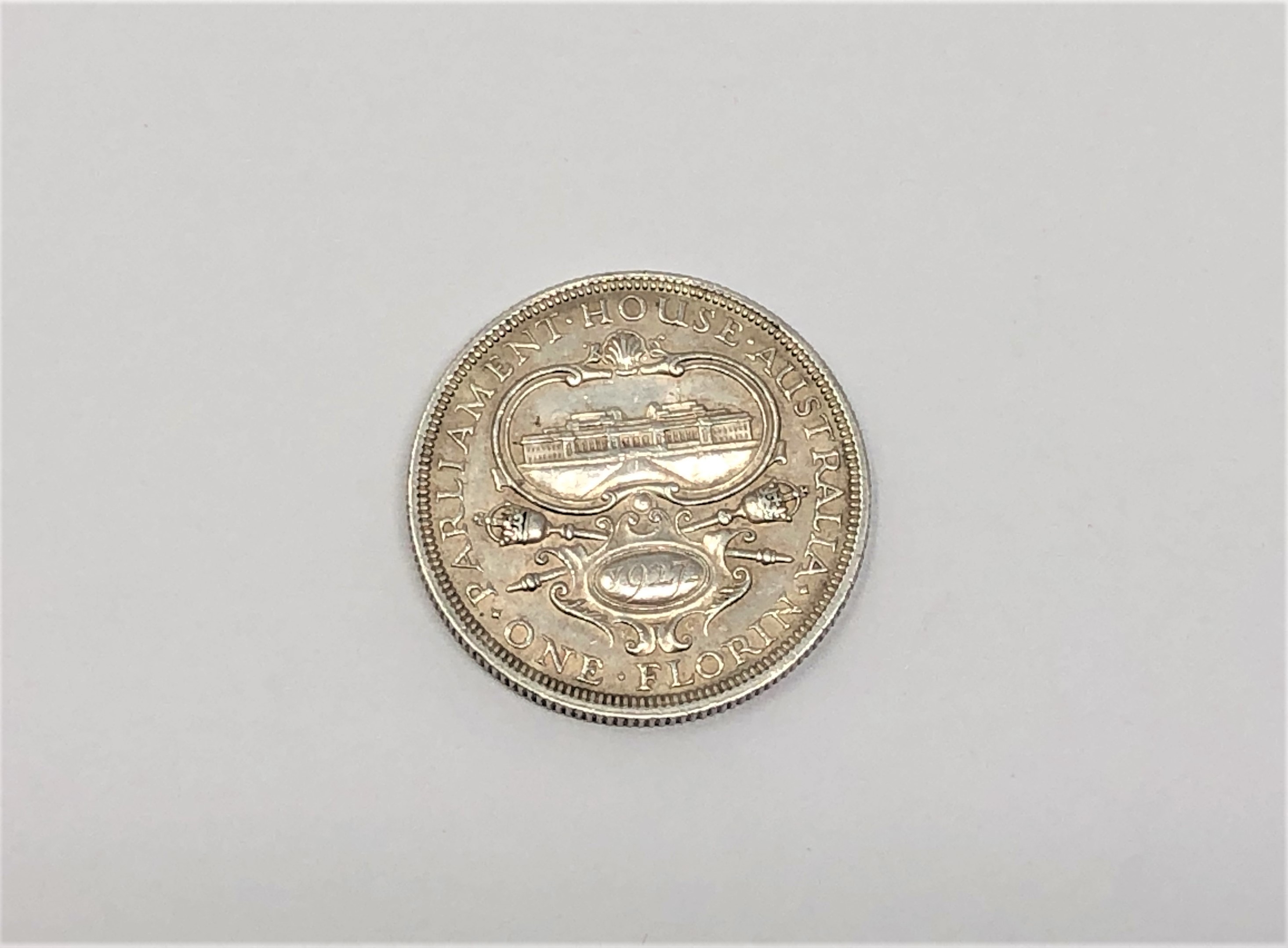 A 1927 Australian one Florin - Image 2 of 2