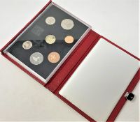 Royal Mint - United Kingdom proof coin collection 1987 (red)