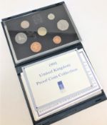 Royal Mint - United Kingdom proof coin collection 1991 (blue)