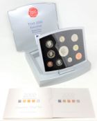 Royal Mint - Year 2000 Executive proof coin collection.