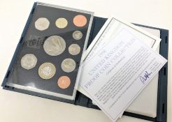 Royal Mint - United Kingdom proof coin collection 1998 (blue)