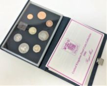 Royal Mint - United Kingdom proof coin collection 1984 (blue)