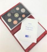 Royal Mint - United Kingdom proof coin collection 1994 (red)