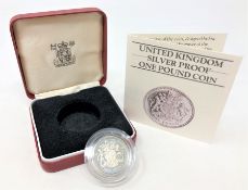 Royal Mint - 1983 United Kingdom silver proof one pound coin