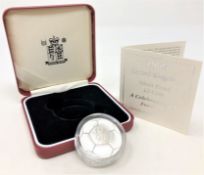 Royal Mint - 1996 United Kingdom silver proof £2 coin 'A celebration of football'.