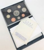 Royal Mint - United Kingdom proof coin collection 1993 (blue)