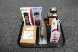 Five liqueur sets - bottle of Disarono