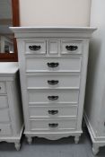 A painted classical style narrow chest