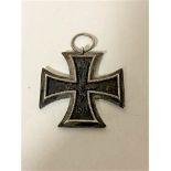 A World War One German Iron Cross medal
