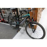 A Ridgeback MX2 mountain bike together with a bike lock
