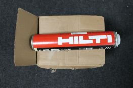 A box of 12 Hilti fire stop foam backing