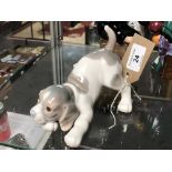 A Lladro figure - Puppy dog